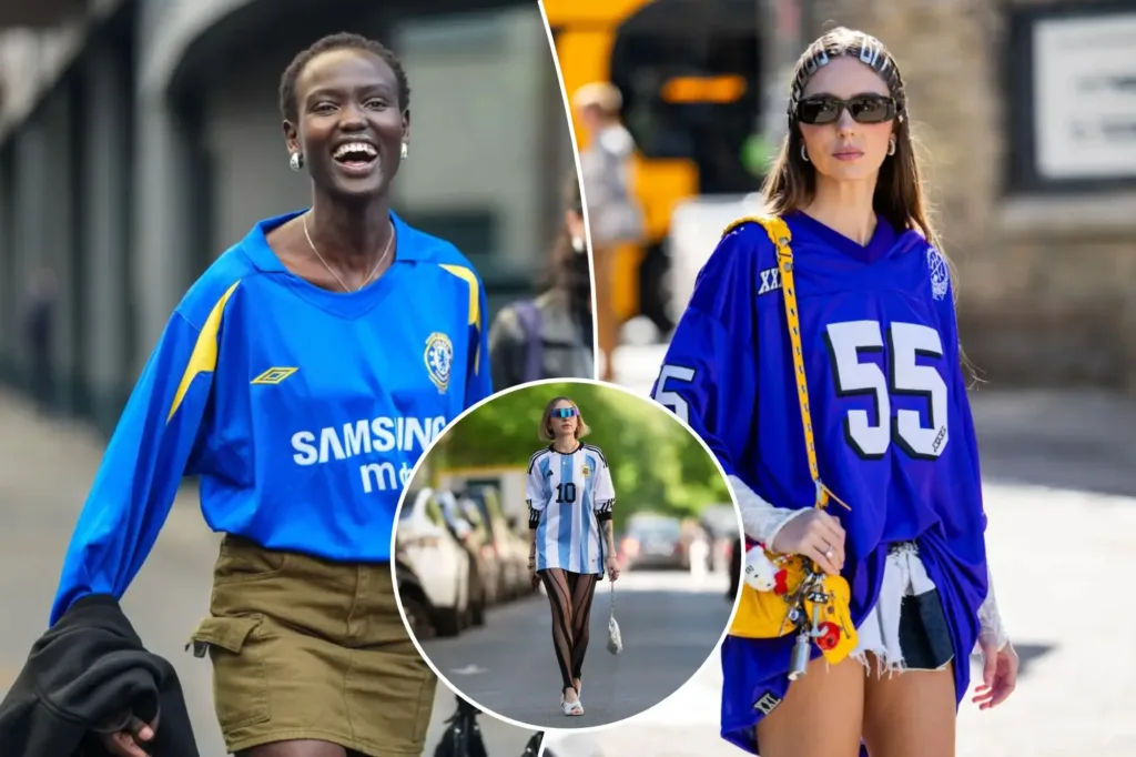 Oversized Jerseys: NBA, NFL, and MLB jerseys were a major trend.